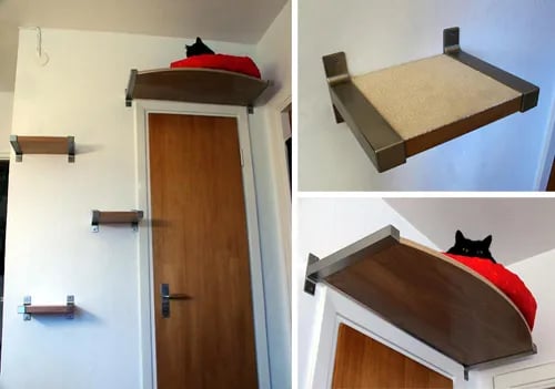 Diy cat cheap shelves ikea